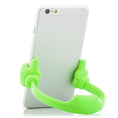 Saxonia Smartphone Tablet Handy Ständer Tisch Halterung universal E-Reader Stand Holder | grün - 7