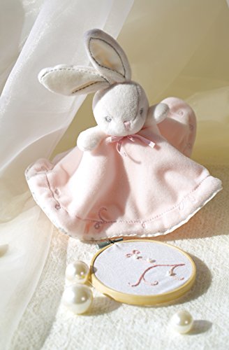 Kaloo K962163 Perle Schmusetuch „Hase“, rosa - 2