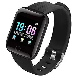 eTRIBO ntelligent Smart Waterproof Activity Tracker | Fitness Band Mobile Phones Steps,Calorie Counter,BP, Heart Rate Monitor Music,Camera Controller Compatible to All Mobile Phones