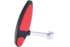 ARFUKA Golf Spike Wrench - Red, Size: 10cm x 9cm x 19mm, Golf Shoe Cleat Wrench