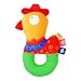 LALABABY Baby Early Education Toys Chick Rattles Soft Cloth Hand Ringing Toy