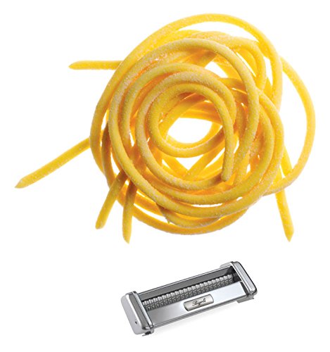 Marcato Atlas Edelstahl 150 Capellini Aufsatz Bigoli grau - 2