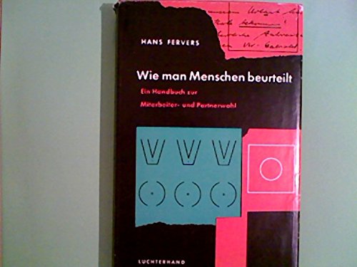 Wie man Menschen beurteilt