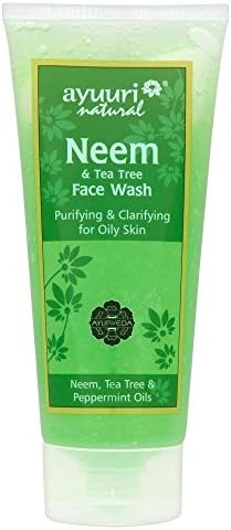 Ayuuri Natural Face Wash for Oily Skin - Neem &amp; Tea Tree (200ml)