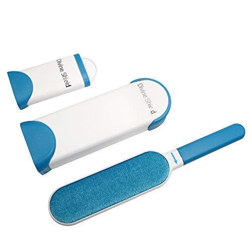 Divine Shield Fur Brosse Magique Anti Poils - Brosse de Nettoyage Magique 2 Faces (Chat, Chien)