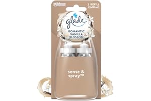 Glade® Sense & Spray™ Recharge Romantic Vanilla Duopack - Infusé Aux Huiles Essentielles