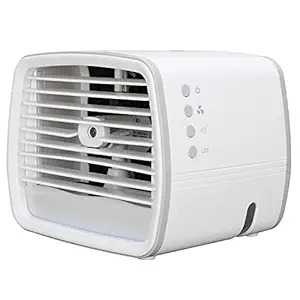 Evaporative Cooler, Smaller Size Ultra Quiet Mini Cooler Portable for Bedroom for Home for Office