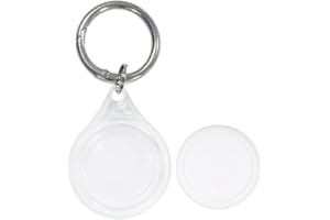 MJY Android Air Tracker Tag (Certified Google Not for iOS and Huawei), Smart Bluetooth Tracking Airtag Compatible with Google Find My for Key, Luggage, Backpack, IP67 Waterproof-White