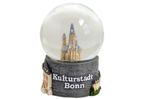 ‎MINIUM COLLECTION Souvenir Schneekugel Bonn Münster 65mm Reiseandenken Deutschland Schüttelkugel Mitbringsel | 30011
