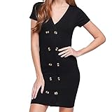 Damen Abendkleid Elegant Cocktailkleid Vintag Kleider Arm mit Spitzen Knielang Party Kleid. Elegant Damen Kleider Spitzenkleid Cocktailkleid Knielanges Vintage Jahr hochzeit Party. Damen Ärmellos V-Ausschnitt Spitzenkleid Brautjungfer Cocktailkleid Chiffon Faltenrock Langes Kleid. Übergröße Asymmetrisch Einfarbig Fledermaus Langarm Damen Herbst Winter Casual Party Mini Kleid Tunika mit Gürtel. Frauen Langarm tasche Casual lose T-Shirt Kleid