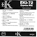 Produktbild Easy Karaoke EK EKi-72 EKi72 Express Hits Karaoke Disc Charts 2012