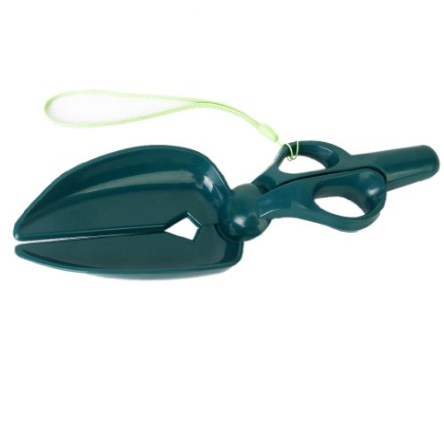 Pet-DogCat-PoopWaste-Scissor-Shovel-Pick-Clamp-Green