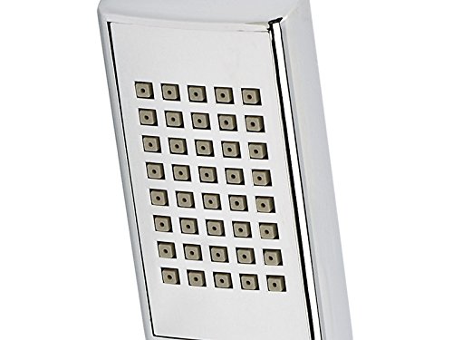 tecuro DESIGN – Stabhandbrause Brausekopf Duschkopf – chrom mit Antikalkdüsen - 2