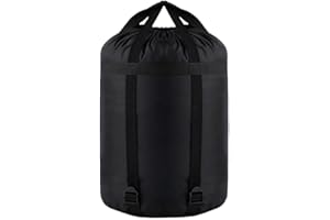 HLIWS Sacco a Compressione per Sacco a Pelo, Sacca a Compressione per attività Outdoor, Zaino Resistente all'Acqua, per attività Outdoor, Campeggio, Sport, Sport Acquatici (43 * 22 cm)