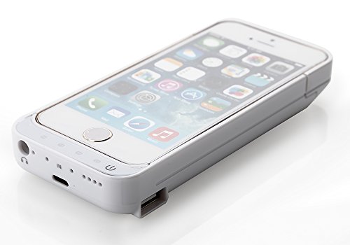 ZOGIN Funda Protectora Cargador con Bater a 4200mAh Funda de Bater a Externa para iPhone 5 5C 5S Color Blanco reviews ZOGIN Funda Protectora Cargador con Bater a 4200mAh Funda de Bater a Externa para iPhone 5 5C 5S Color Blanco