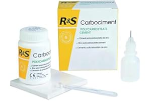 medic R&S Dental - Ciment Dentaire Definitif Couronnes, Ponts, Inlay, Onlay, Bandes Orthodontiques -CARBOCIMENT