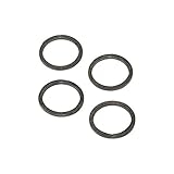 Außendurchmesser: 43mm Auspuff Krümmer Dichtung Set 4 Stück 43x35x4 mm für Aprilia Gilera Honda Malaguti Peugeot Piaggio