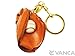 Produktbild Genuine 3D Leather Baseball Glove Leather Keychain(L). Made by skillful craftsmen of VANCA CRAFT in Japan. by Vanca.com