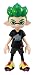 Produktbild Splatoon 2 Kisekae Gear Collection Trading Figur: #3 Inkling-Junge [Neon Grün] & T-Shirt TintactiX [Schwarz]