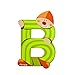 Janod 04543 – Janod – Letter Clown B (Pack of 12)