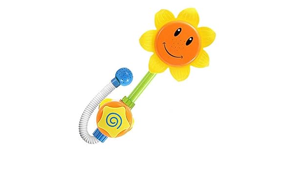 sunflower shower bath toy