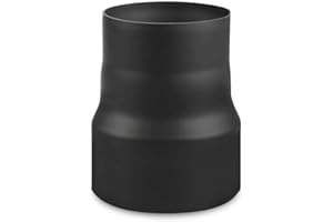 ENERGIEWERK OST GMBH Stove Pipe Reducer Black