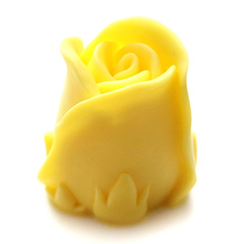 3D Rose Forme Fondant moule en silicone forme cupcake décoration de gâteau Outils Savon Forme bougie DIY Forme 5,7 cm onces
