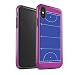 Produktbild eSwish Glanz Harten Stoßfest Hülle/Case für Apple iPhone XS Max/Feldhockey Muster/Amerikanisch Sportplatz Feld Kollektion