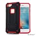 Produktbild Forhouse iPhone 7 iPhone 8 Hülle, Creative Design Red+Black Boys Back Hülle with Carry Case Edge Protection Cover für iPhone 7 iPhone 8