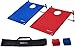 Produktbild AmazonBasics - Tragbares Cornhole-Set aus PVC
