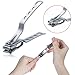 Elite99 High Precision Nail Clipper with 360 Degree Rotating Swivel Head Large For Thick Nails Extra Sharp Stainless Steel Clippers