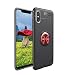 Produktbild Hülle Xiaomi Mi 8,Silikonhülle Xiaomi Mi 8,SaKuLa Neu Original Xiaomi Mi 8 Handyhüllen mit Metall 360 Rotation Verstellbarer Ring Grip Halter Ständer Personalized Design Kompatibel mit Magnetischer Autohalterung,Ultradünnen Slim Fit Stoßdämpfung Silikon Stoßfänger Tasche Handytasche Etui Bumper Soft Flexible TPU Smartphone Schutzhülle Case Cover Handycover für Xiaomi Mi 8-Voll Rot