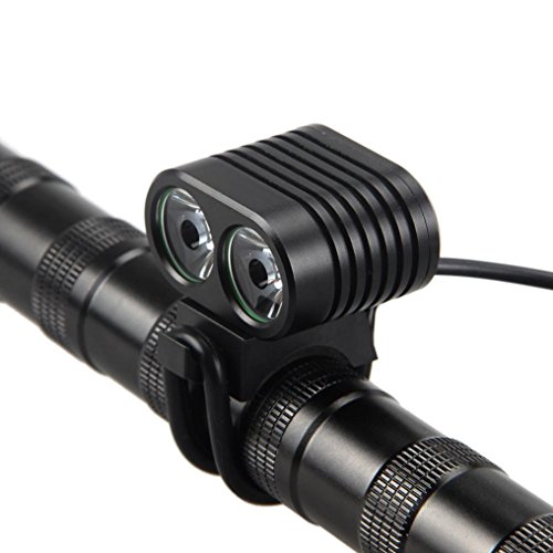 Taschenlampe,WINWINTOM 8000Lumen 2x CREE LED vorderes Fahrrad Fahrradlicht Scheinwerfer Scheinwerfer