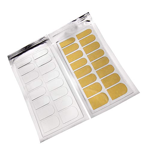 Preisvergleich Produktbild 2X Nagelfolien Wraps Nail Aufkleber Nagel Wrap Sticker Metallic Nailart