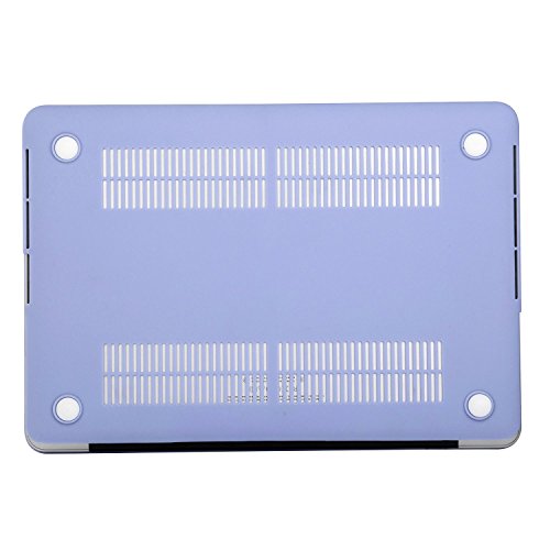 MOSISO Ultra Slim Plastik Hartschale Schutzhülle Hülle Snap Case für Macbook Pro 13 Zoll mit Retina Display NO CD-ROM Drive (A1502 / A1425), Serenity Blau - 7