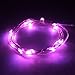 Produktbild LED Lichterkette für Außen Pink 1m 10Leds batteriebetrieben