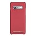 Produktbild Maison de Noblesse kompatibel mit Samsung S10 Plus Lederhülle Ledertasche Backcover Ultra Slim (Granatapfel Rot)