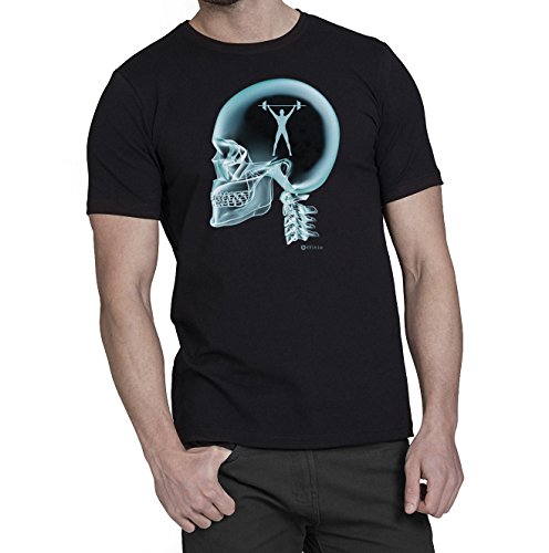 Crossfit En El Cerebro X-Ray Camiseta para hombre T-Shirt