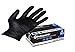 Produktbild New Polyco Bodyguard schwarz Nitril puderfrei Einmalhandschuhe Handschuhe. 100 STÜCK