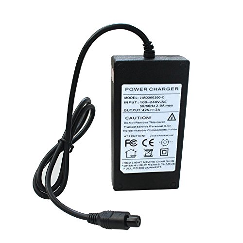 Hensych® Universal-42V 2A elektrischer Roller Ladegerät für zwei Räder Intelligente Selbst Balancing Unicycle Scooters Driften Bord Aufladeeinheit EU verstopfen - 3