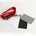 pangshi Digital 3 Card Set - 2 x 3 White Balance Card 18% Gray Card with Premium Lanyard for Digital and Film Photography RS.1597.00
