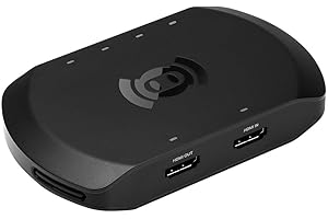 ‎STREAMPLIFY Capture 4K Streaming Gerät, 4K/30Hz Aufnahme, 4K@60Hz Passthrough, Ultra-Niedrige Latenz, Hohe Samplerate, VRR und HDR Unterstützung