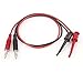 Produktbild DealMux 2ST Multimeter 4 mm Bananenbuchse Test Hakenklemme Sondenkabel 0.5M