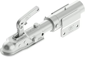 PARNELLS Swivel Hitch, roll Over Coupling Head, for ATV Quad Trailer, 1700kg Heavy Duty