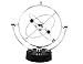 Milky Way Celestial Bodies Kinetic Motion Orbital Desk Toy (Silver)