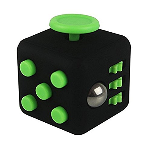 Yuelu Fidget Toy Cube Relieves Stress and Anxiety for Children and Adults 2PCS