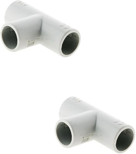 Zenitech Set Mit 20 Clip-Befestigungen 16/20mm + Dübel – Für Rohre, Kabel, Schnelle Montage