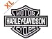 Produktbild Harley-Davidson Aufnäher Bar & Shield Silber Groß