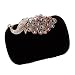 Magideal Womens Fashion Peacock Evening Party Cluth PUrse Handbags Shoulder Black RS.860.00