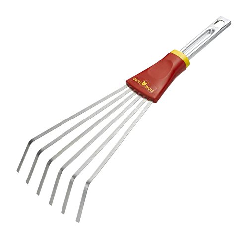 Outils Wolf Spain LDM Escoba de césped Multi-Star, Plateado y Naranja